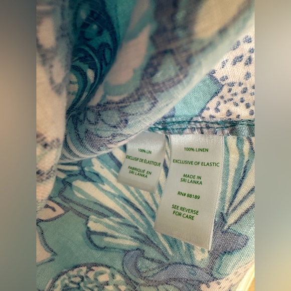 Lilly Pulitzer Mialeigh Amalfi Blue Sound the Sirens - Picture 6 of 6